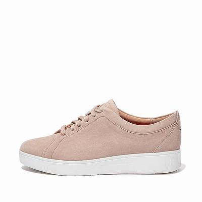 Fitflop Rally Suede - Sneaker Damen - Beige (PUZ348920)